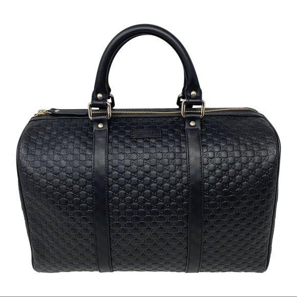 Gucci Guccissima Boston Satchel Shoulder Bag - Picture 1 of 8